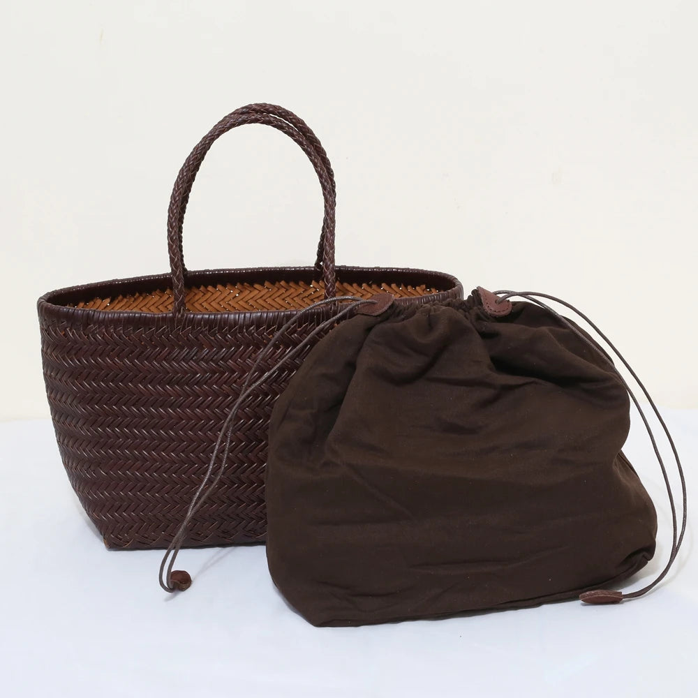Sac Cuir Tressé