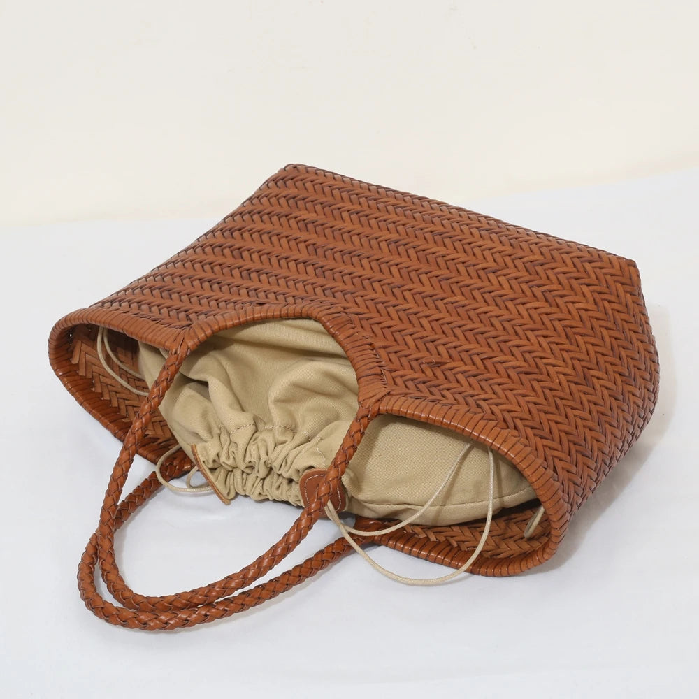 Sac Cuir Tressé