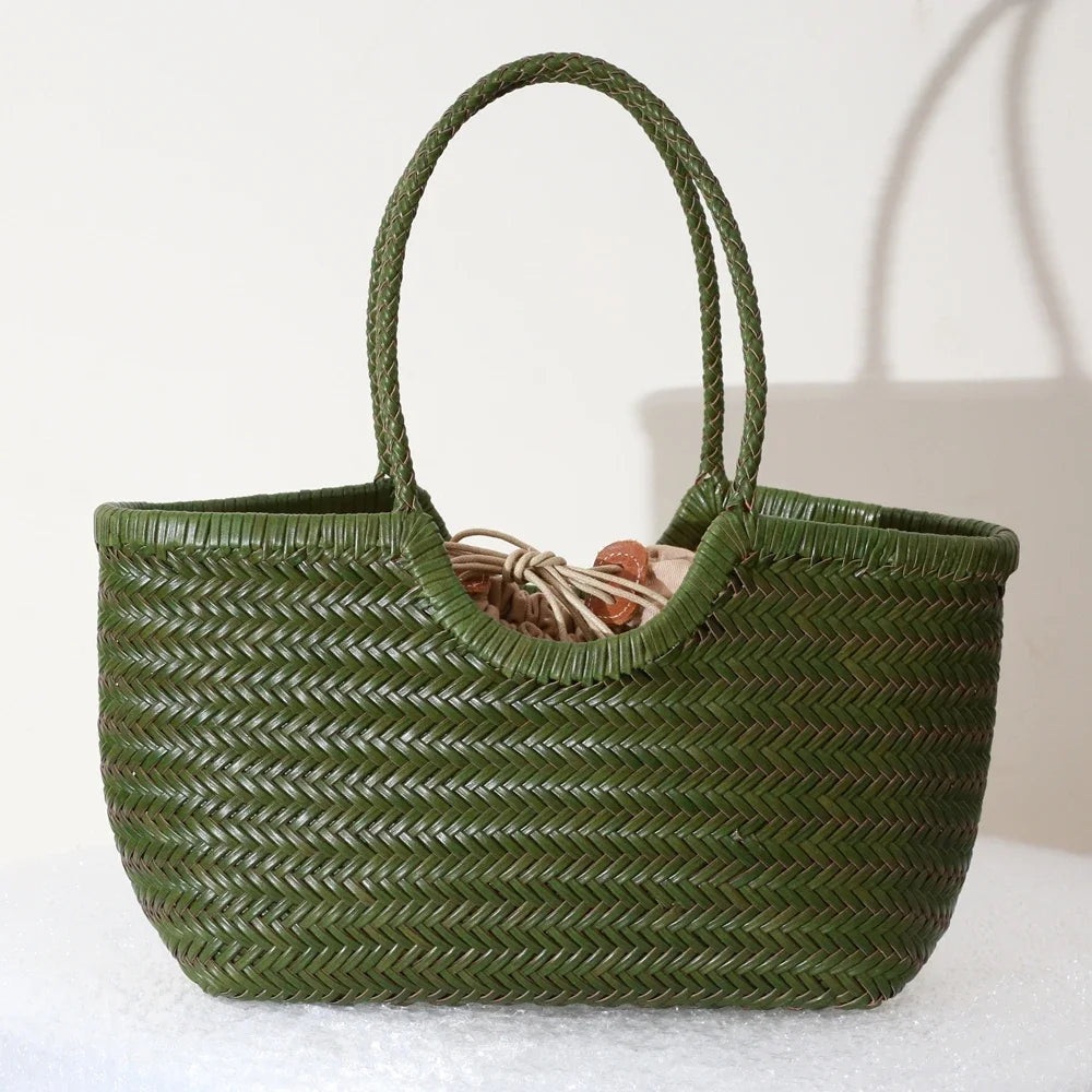 Sac Cuir Tressé