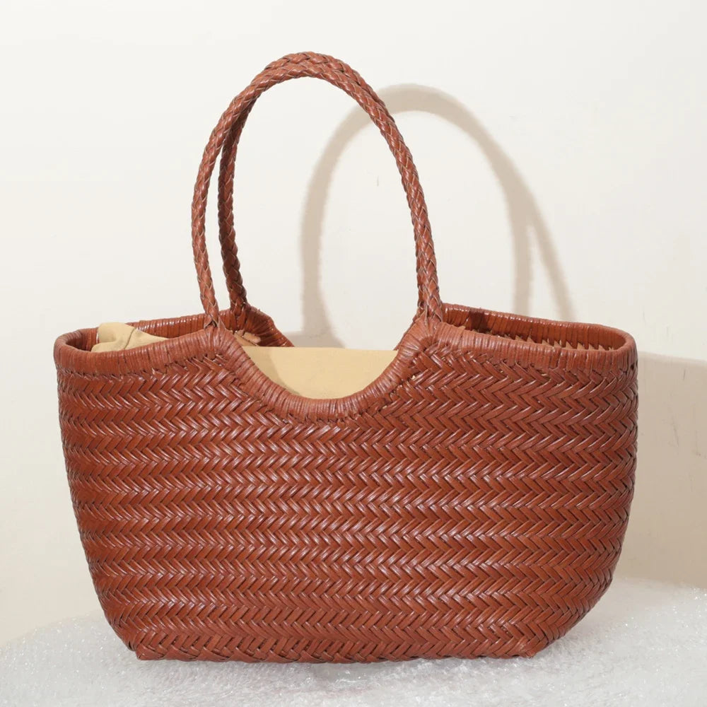 Sac Cuir Tressé