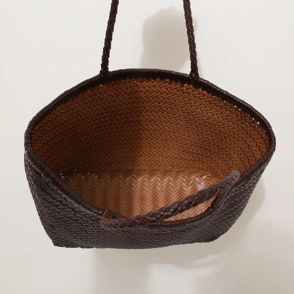 Sac Cuir Tressé
