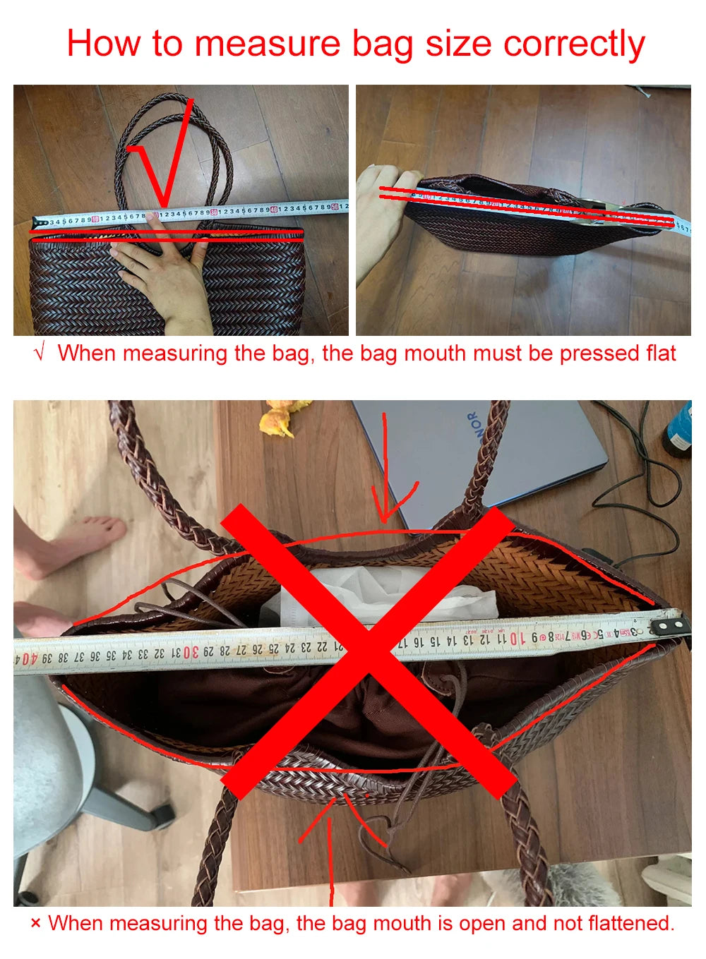 Sac Cuir Tressé