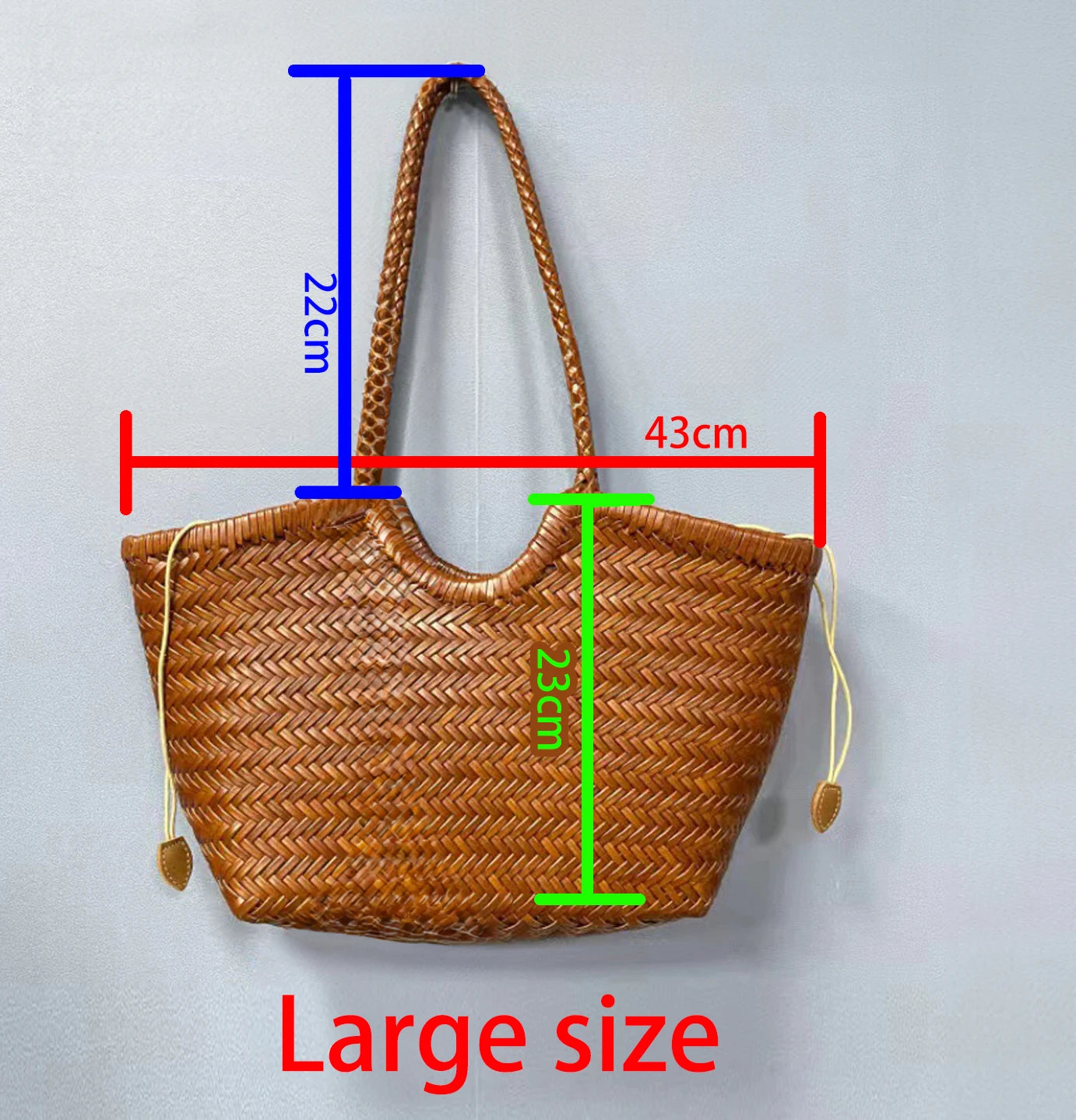 Sac Cuir Tressé
