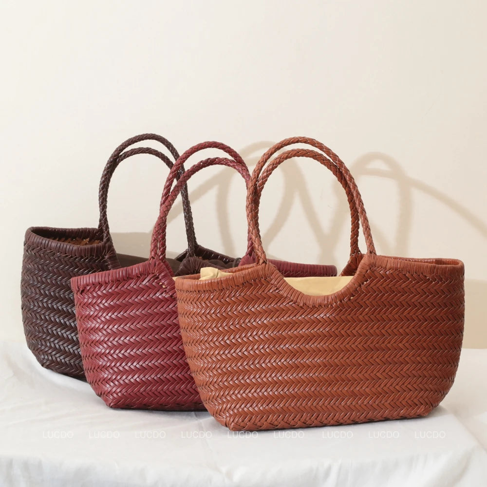 Sac Cuir Tressé