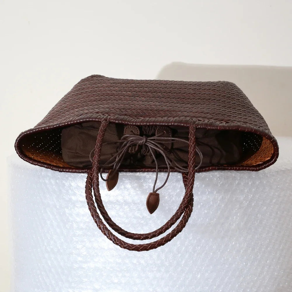 Sac Cuir Tressé