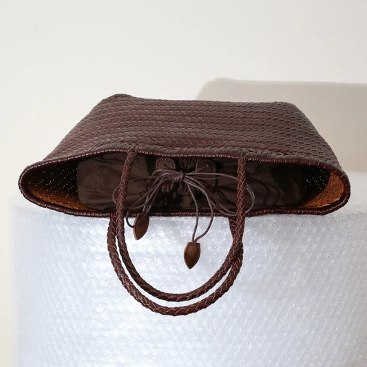 Sac Cuir Tressé