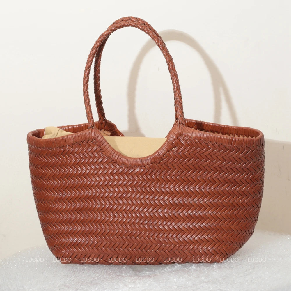 Sac Cuir Tressé