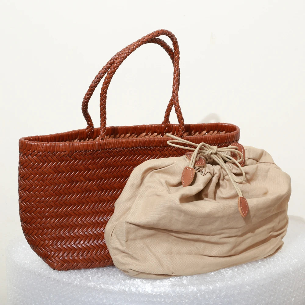 Sac Cuir Tressé