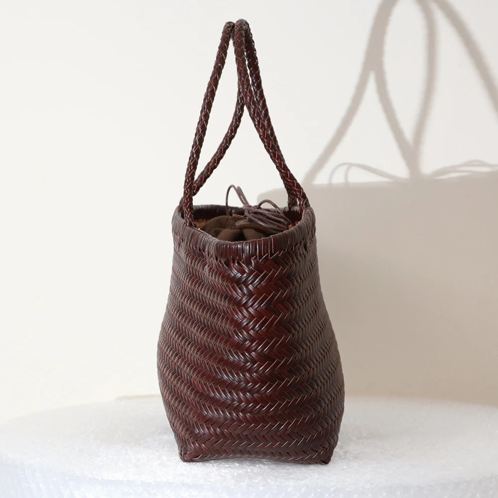Sac Cuir Tressé