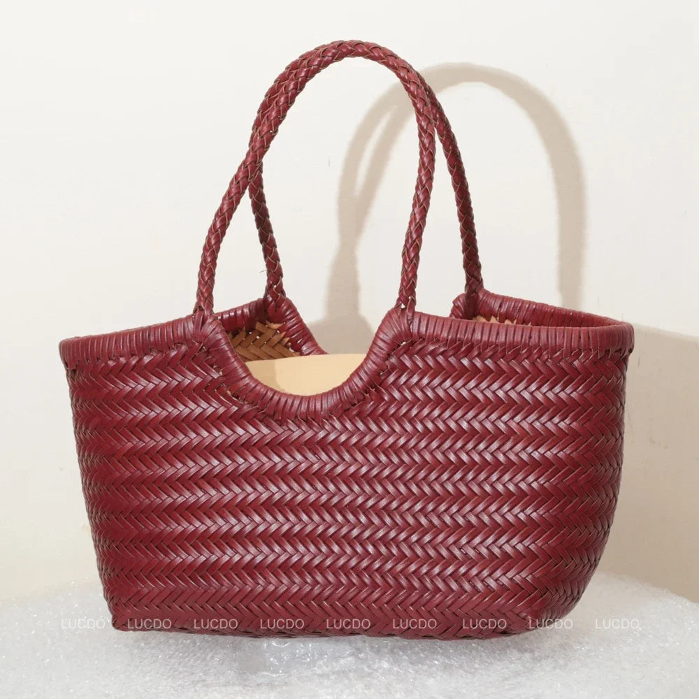 Sac Cuir Tressé