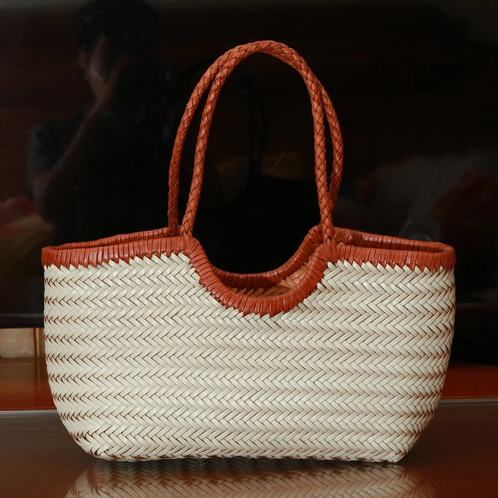 Sac Cuir Tressé
