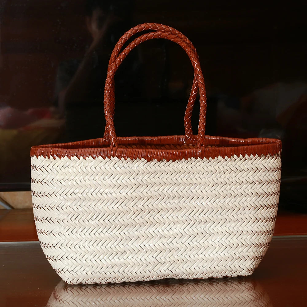 Sac Cuir Tressé