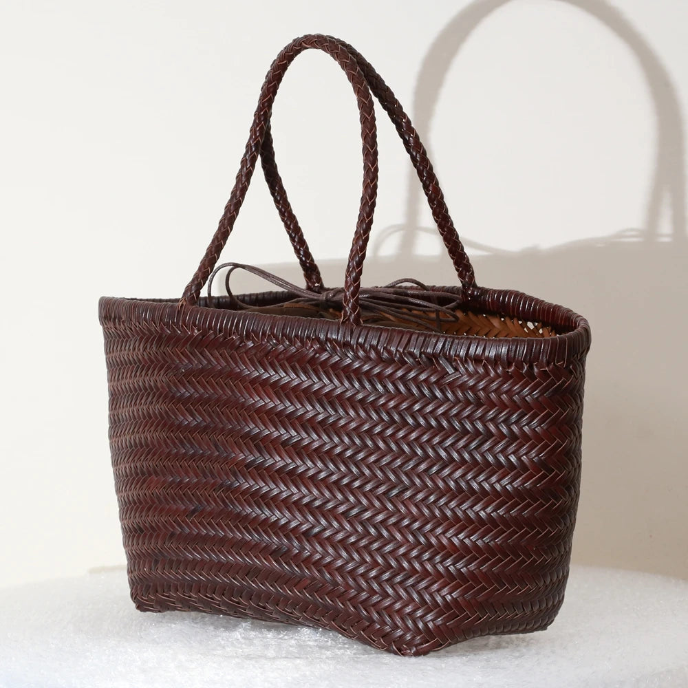 Sac Cuir Tressé