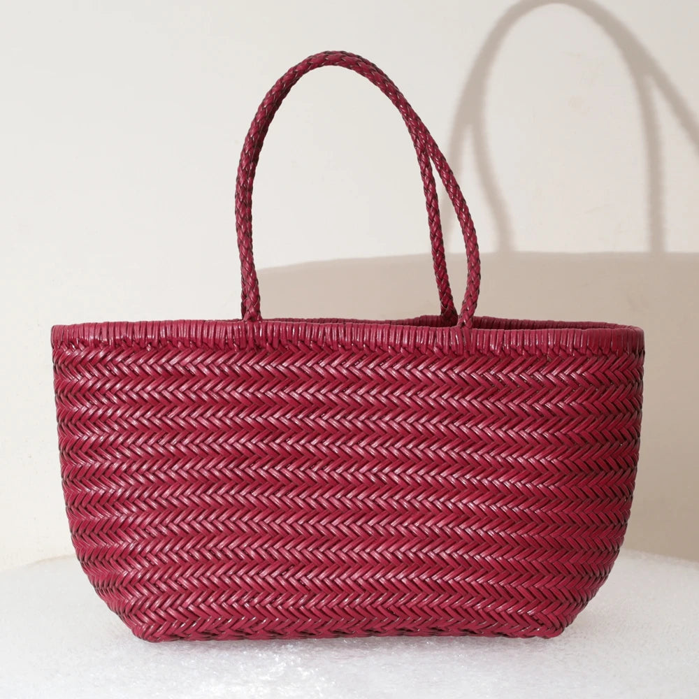 Sac Cuir Tressé