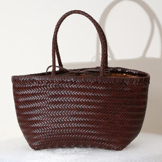 Sac Cuir Tressé