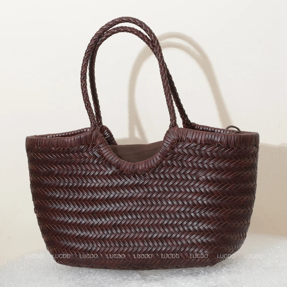 Sac Cuir Tressé